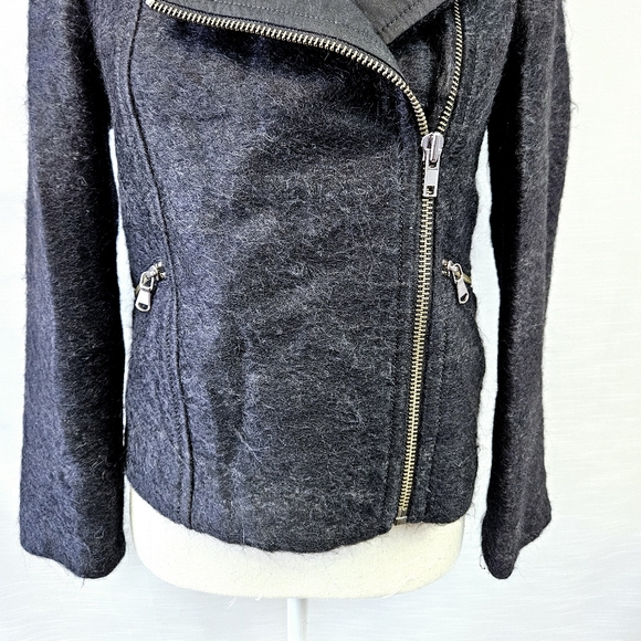 Marc by Marc Jacobs Oda Mae Stripe Wool Jacket - Picture 8 of 15